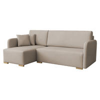 ECKSOFA Como L - Naturfarben, Holz/Textil (220/140cm) - MIRJAN24