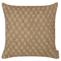 DEKOKISSEN 2er-Set Beige 45/45 cm Collomia - Beige, Textil (45/45cm) - Beliani
