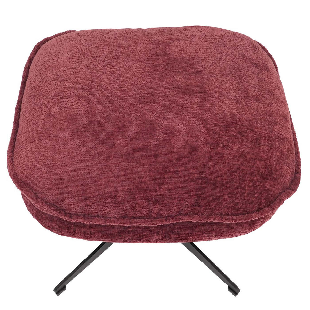 STOLEK S POLSTROVÁNÍM Červená - červená, textil (52/46/46cm) - MCW