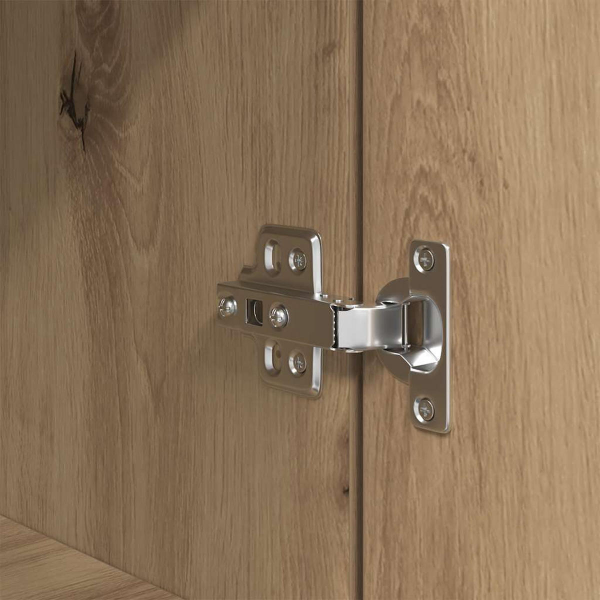 HIGHBOARD Artisan-Eiche 50/35/180 Cm Holzwerkstoff - Braun, Holzwerkstoff (35/180/50cm) - vidaXL