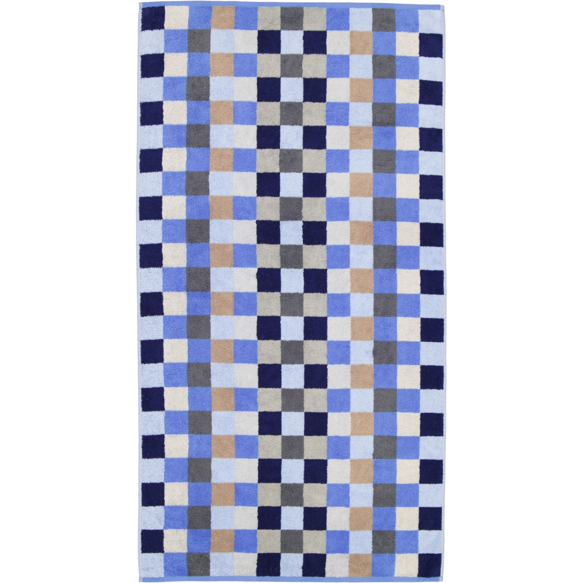 Cawö Handtücher Blau 70x140 cm