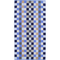 HANDTÜCHER UNIQUE KARO 942 SAPHIR - 11 - Blau, Textil (70/140cm) - Cawö