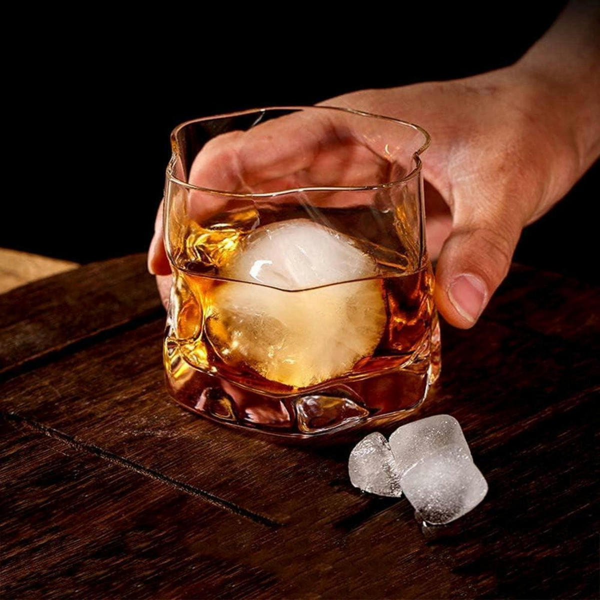 WHISKYGLÄSER 2-teiliges Set 250ml klar - Transparent, Glas (0.25L)