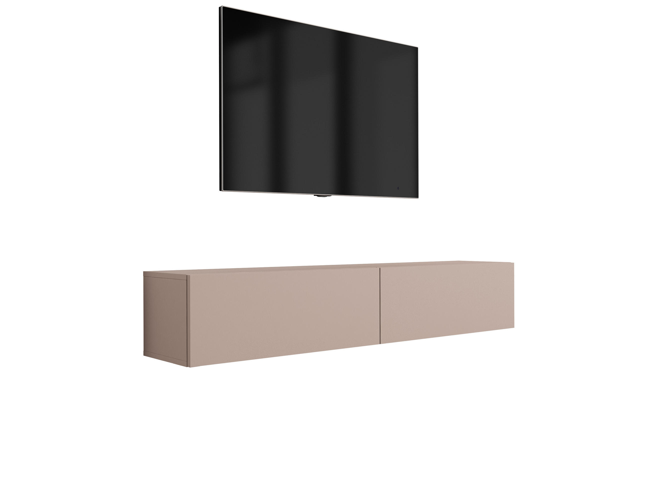 TV-SCHRANK : Karamellbraun, 170 x 34 x 32 cm - Braun, Holzwerkstoff (170/34/32cm) - 3XE LIVING