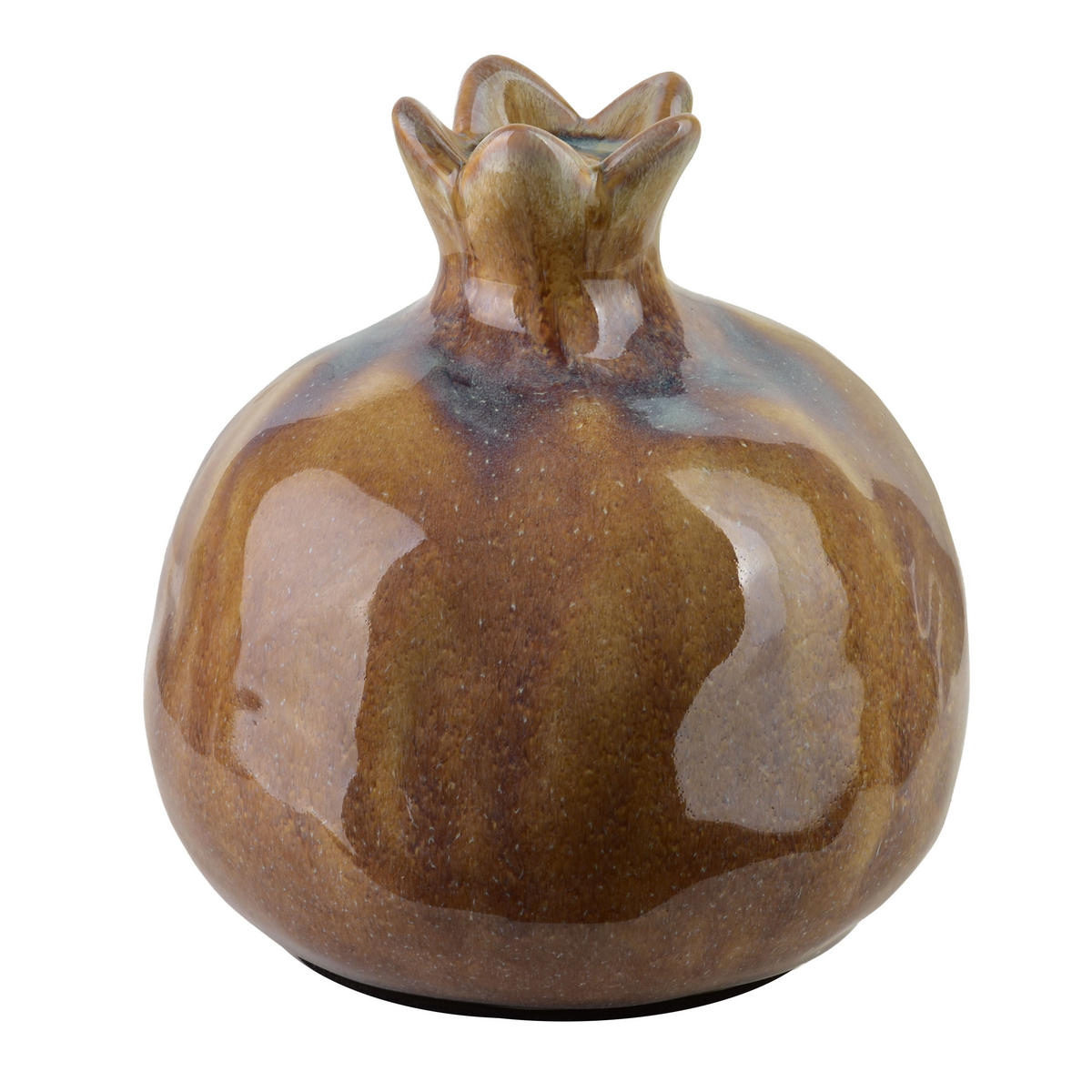 DEKOFIGUR Saggio brozne 15/15/25 cm Keramik - Braun, Keramik (15/15/15cm) - Mondex