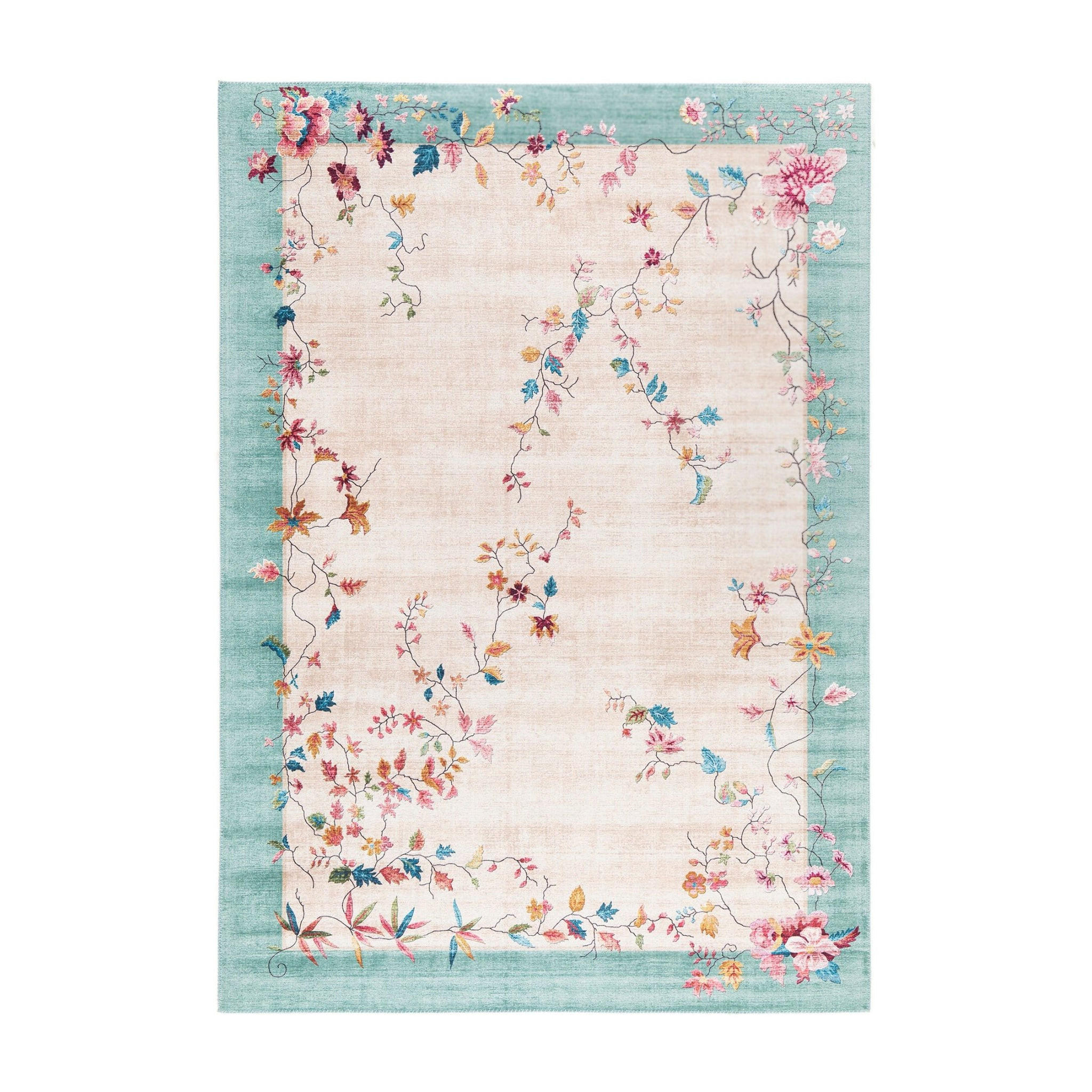 TEPPICH Design englische Kettelung beige - Beige, Textil (120/170cm) - AFK Living