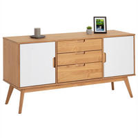 SIDEBOARD TIVOLI - Braun/Weiß, Holz (145/75/45cm) - IDIMEX