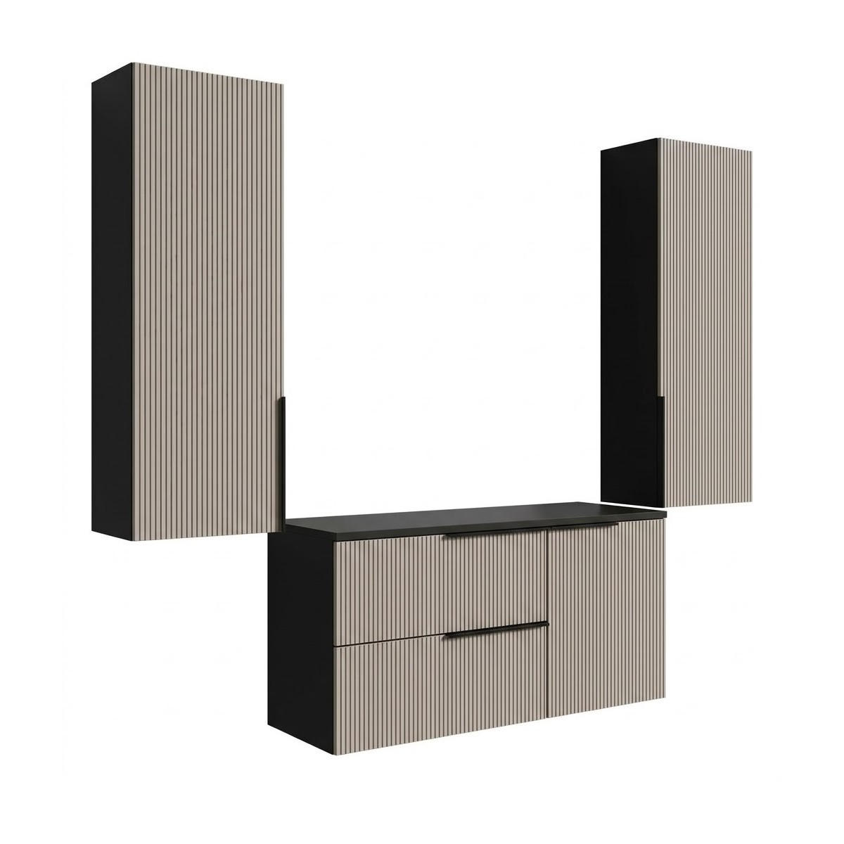 mzm24 Badmöbel-Set Kaschmir 200x150x45 cm