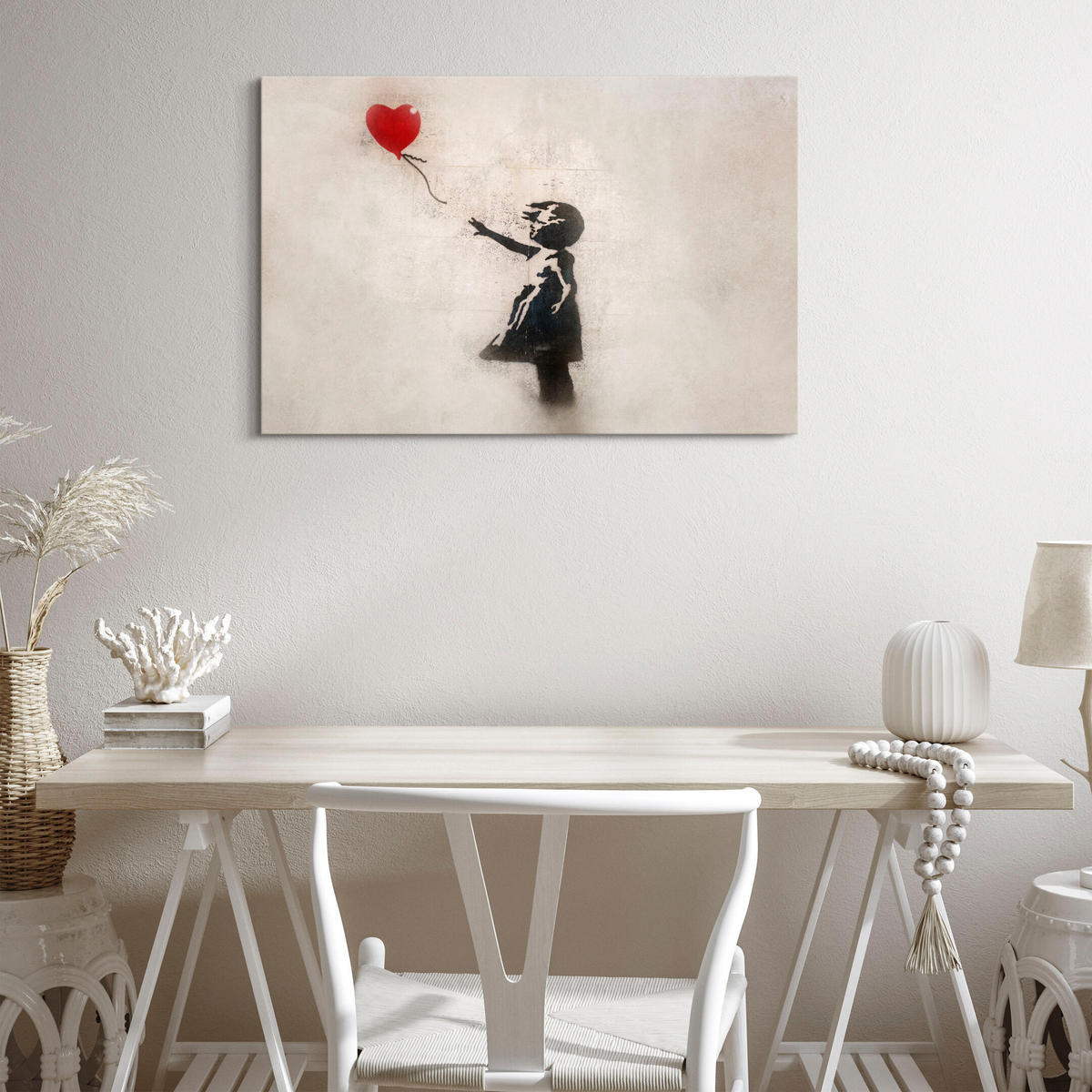 LEINWANDBILD 90x60 cm - Multicolor, Holz (90/60cm) - LUMASOUL