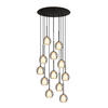 GALERIELEUCHTE Belluna 12-flammig Klar Ø 14cm - Klar, Glas (14/14/35cm) - s.luce