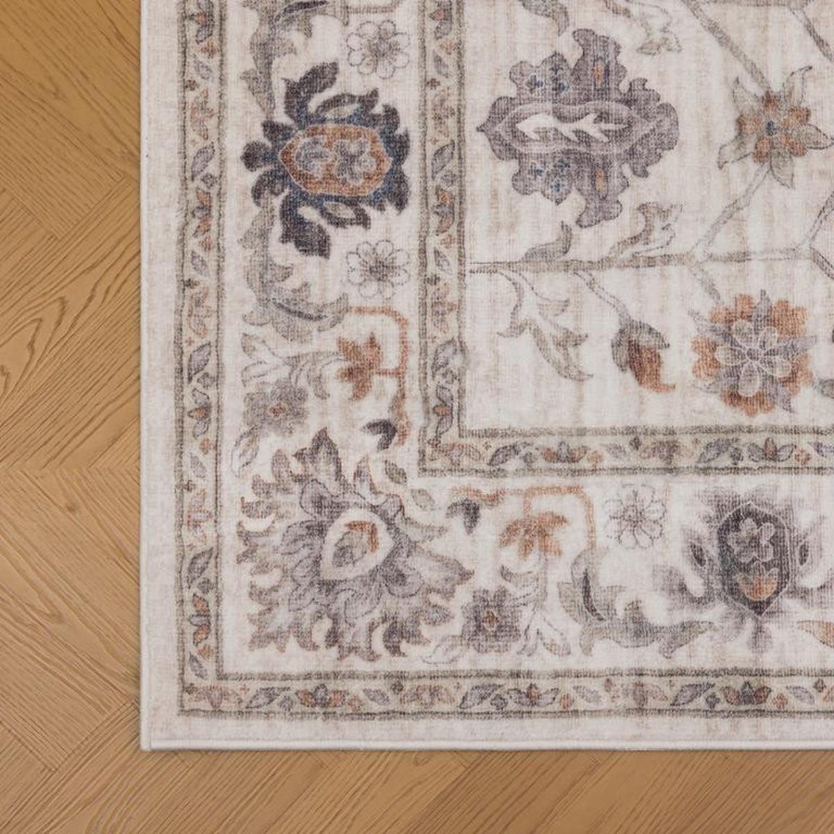 DESIGNTEPPICH Aria Beige/Terra 160x230 cm - Multicolor, Textil (160/230cm) - Vercai Rugs