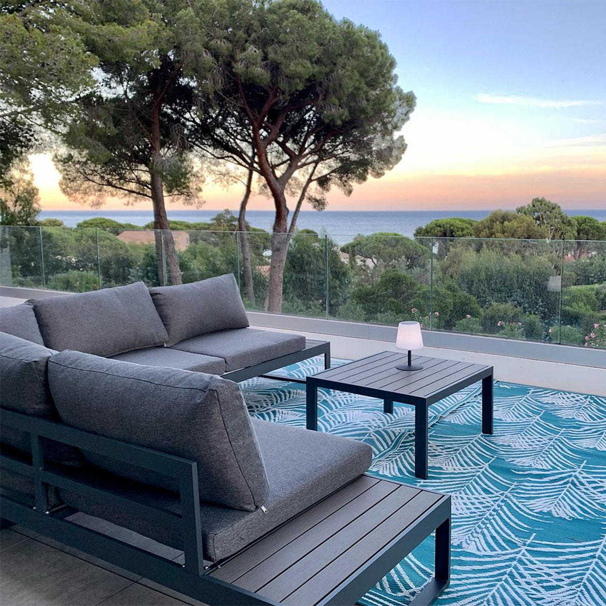 SOLARTISCHLAMPE STANDY TINY weiß - Weiß, Metall (16/16/25cm) - Lumisky