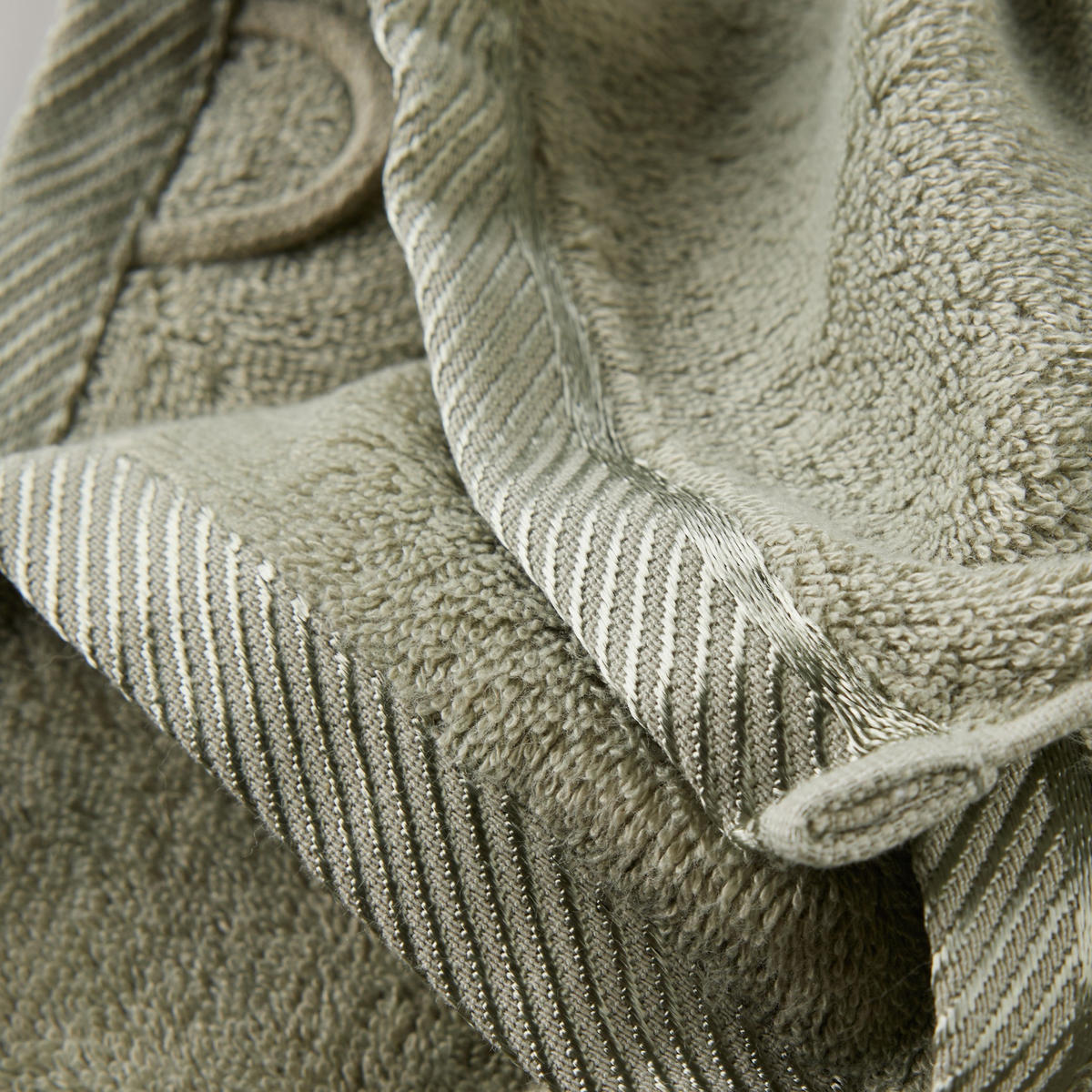 BADETUCH Bambo - Grün, Textil (100/150cm) - home&you