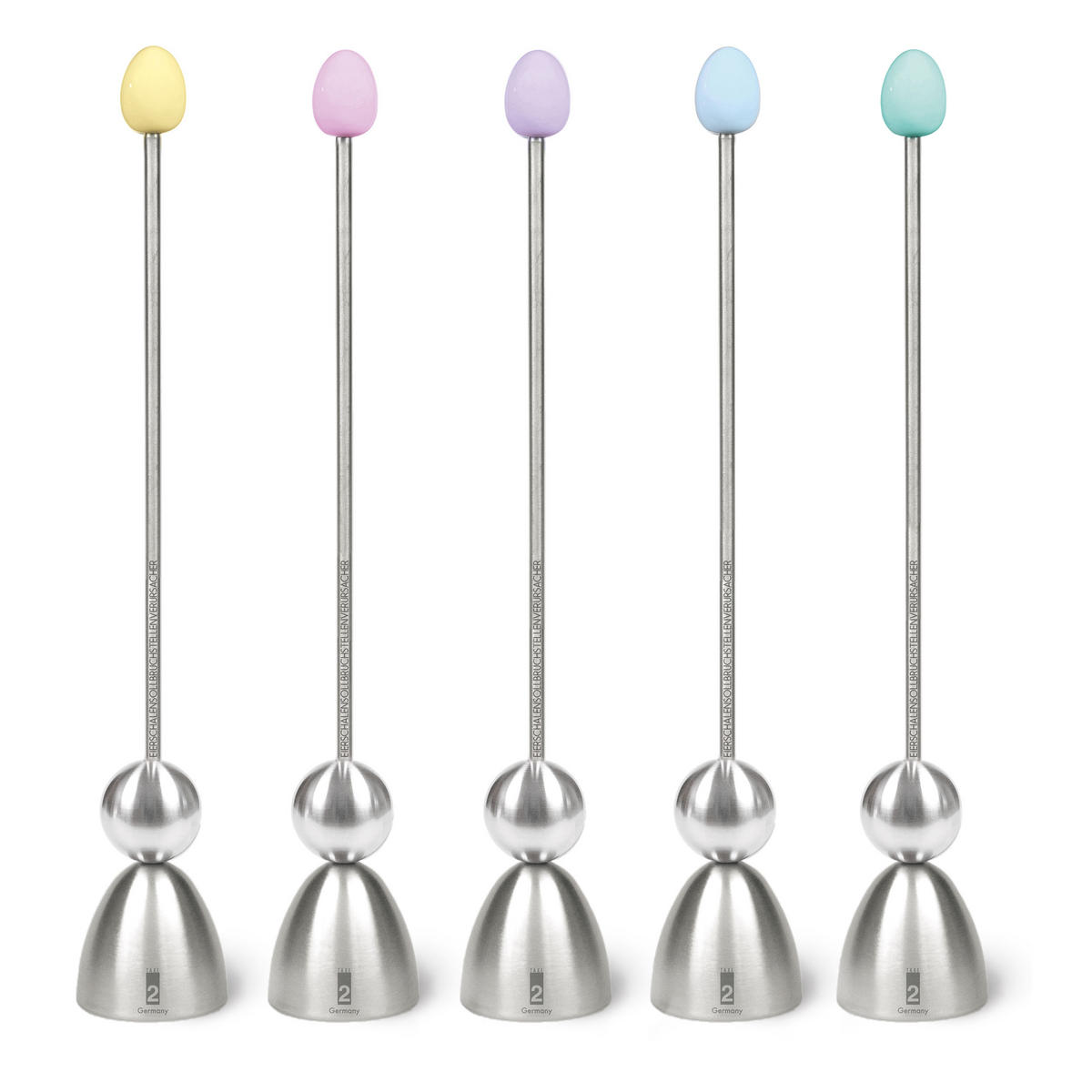 EIERSCHALENSOLLBRUCHVERURSACHER Clack Retro Edition 2, Rosé - Rosa, Metall (4.5/29.5/4.5cm) - Take2