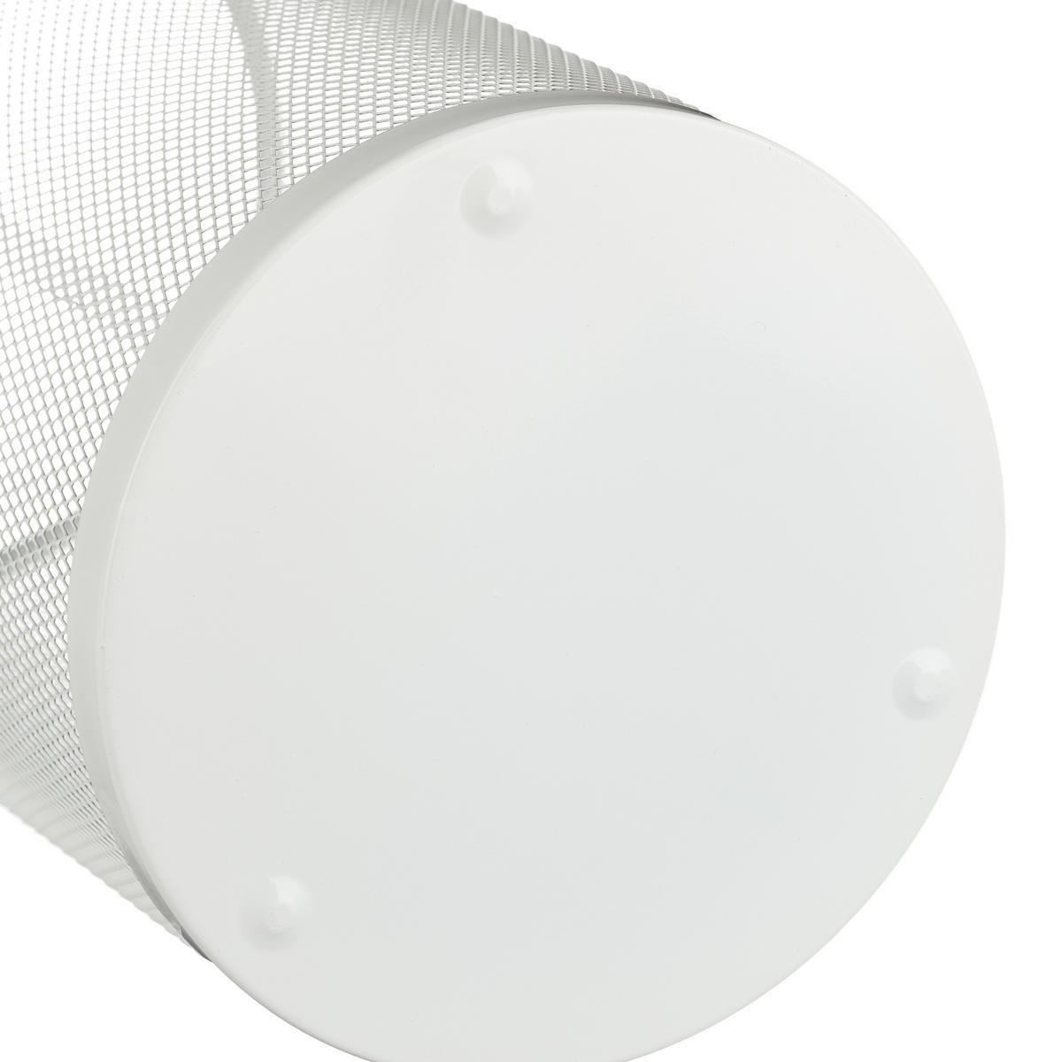 SCHIRMSTÄNDER - Weiß, Metall (26/49.5/26cm) - Relaxdays