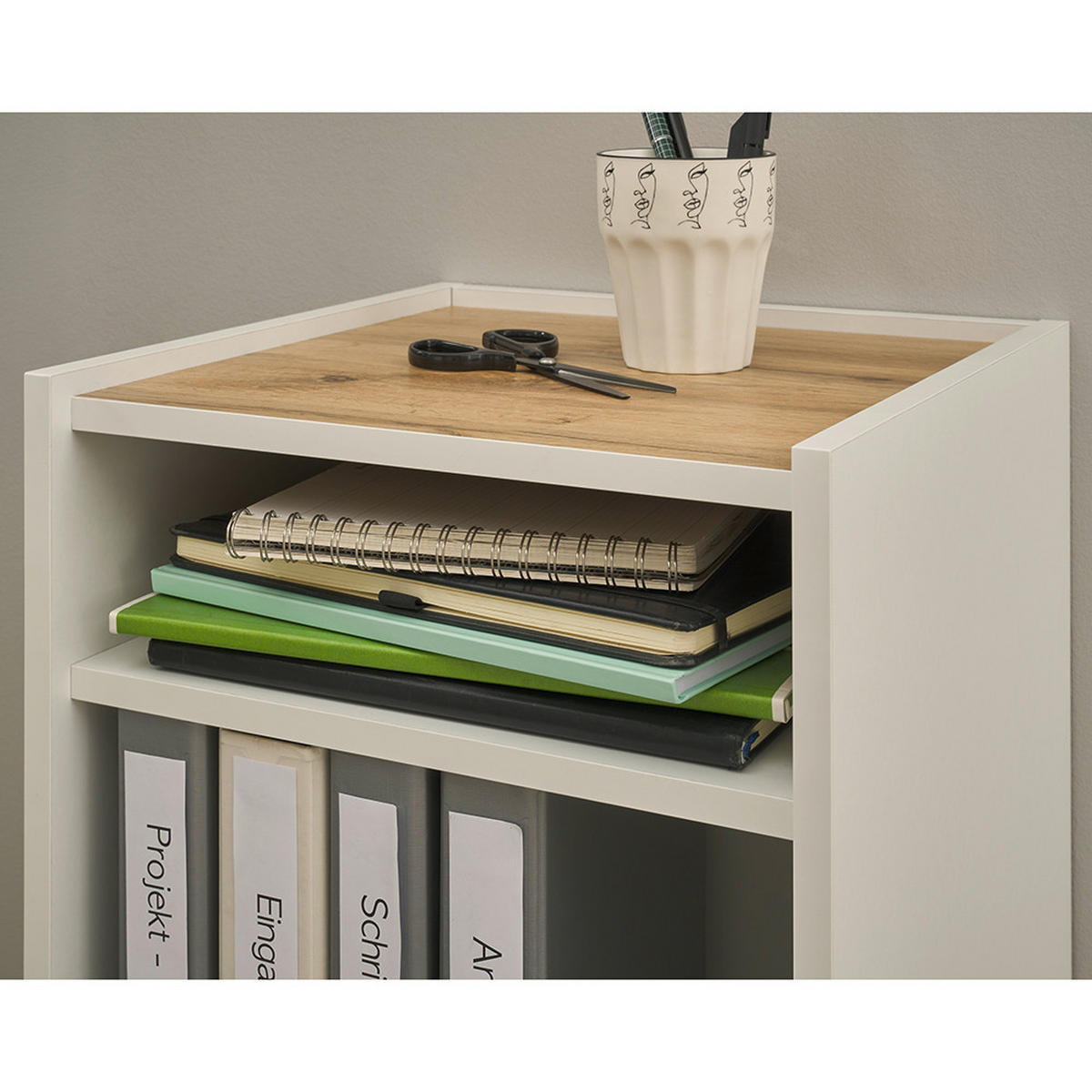 REGAL Crisp-61 - Weiß, Holzwerkstoff (40/70/40cm) - Lomado