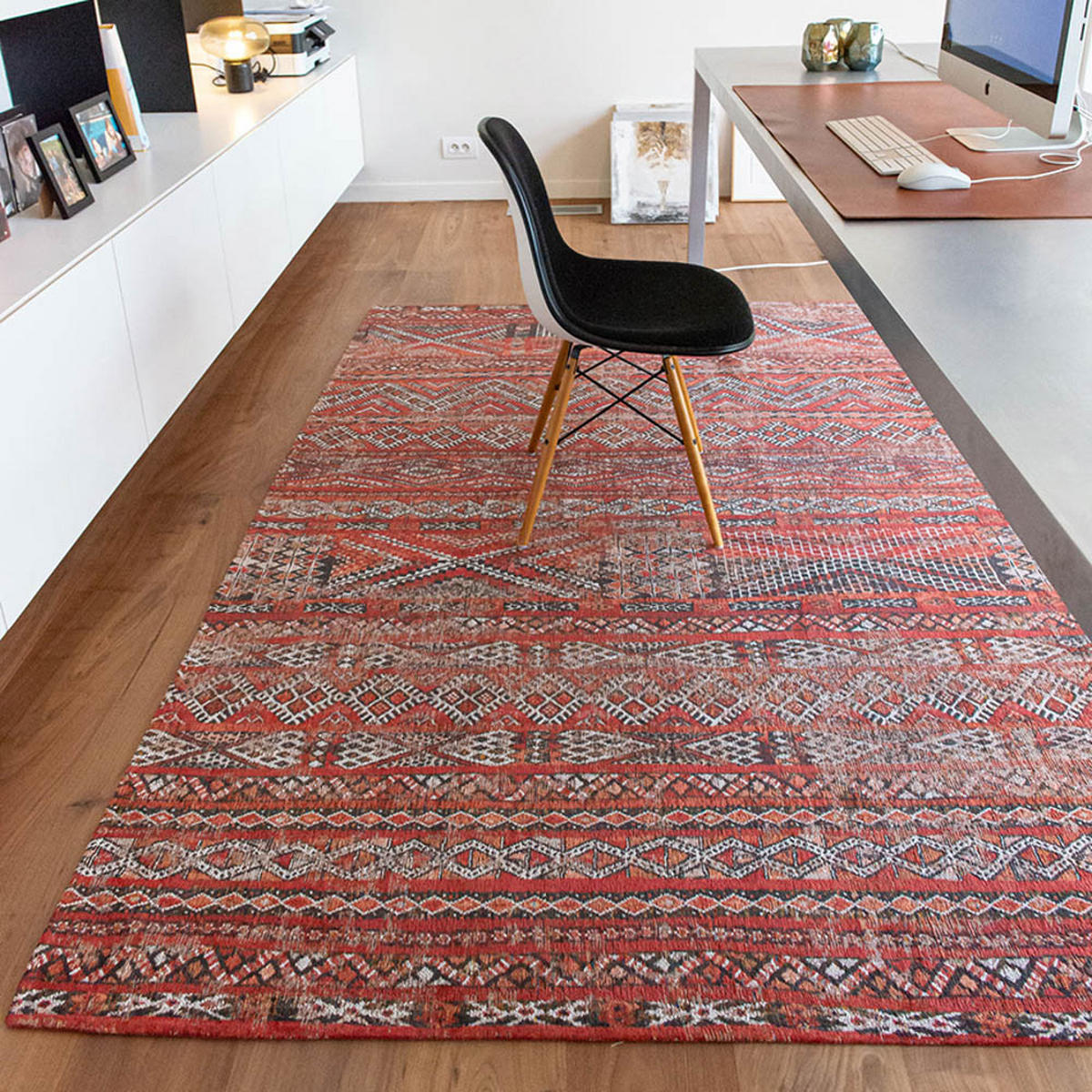 TEPPICH Fez Red Antiquarian Kilim 170/240 cm - Rot, Kunststoff/Textil (170/240cm) - Louis De Poortere