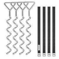 SPANNGURT Spring - Schwarz, Metall (40/1/2cm) - SONGMICS