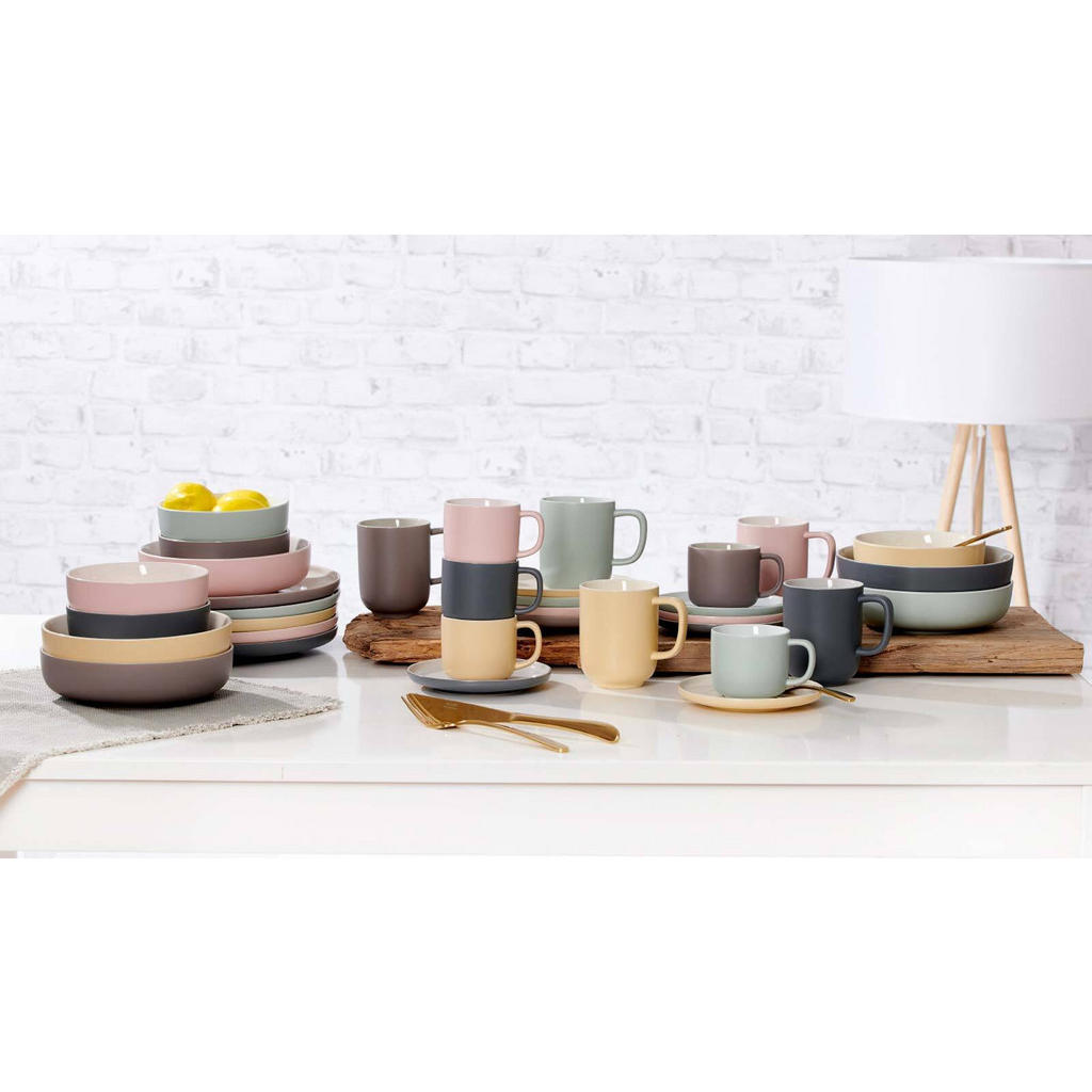 Thumbnail - Ritzenhoff Breker Espressountertassen, Rosa, Keramik, Kaffee & Tee, Tassen, Untertassen