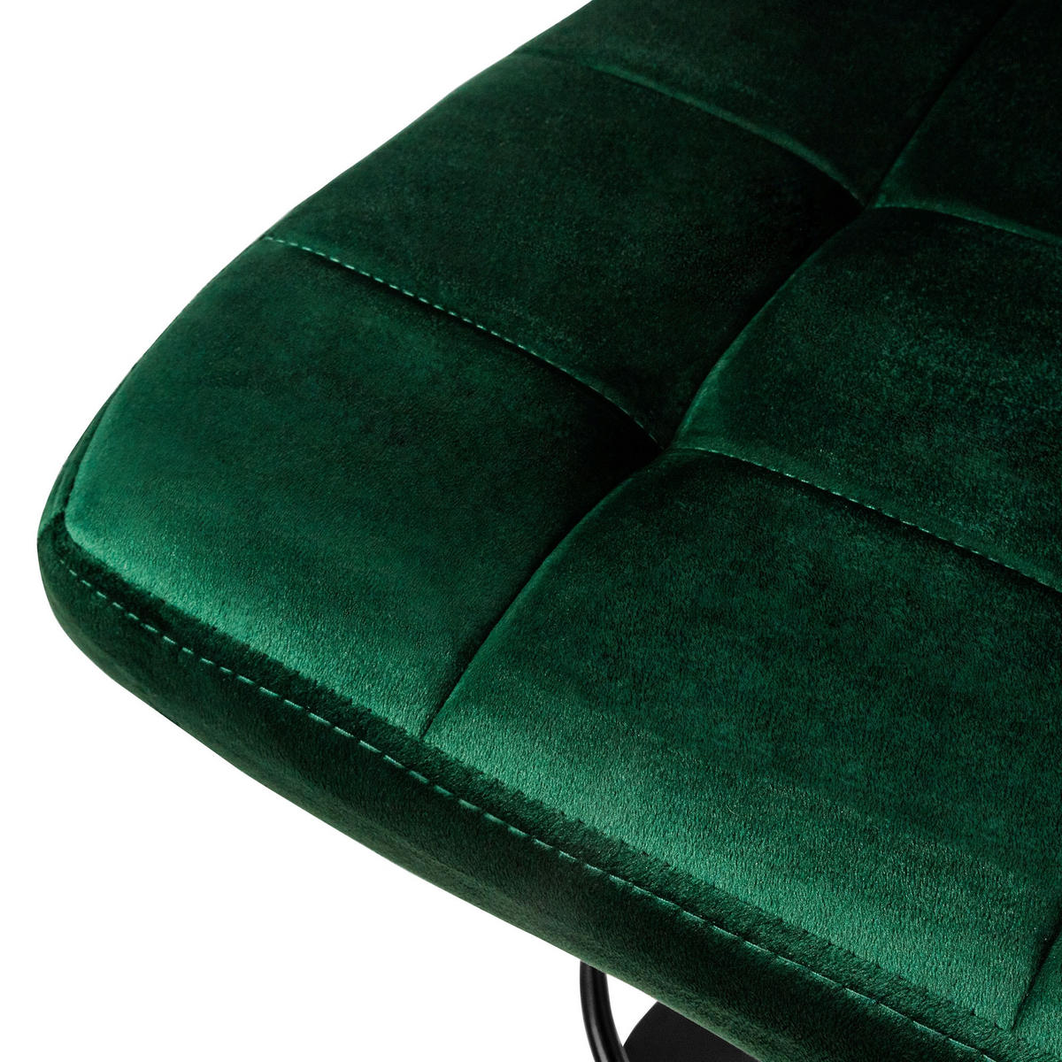 BARHOCKER Samt grün 2er Set - Grün, Metall (50/112/45cm) - ML-DESIGN