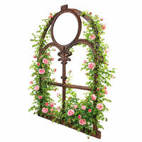 STALLFENSTER - Braun, Metall (48/73/1cm) - Relaxdays