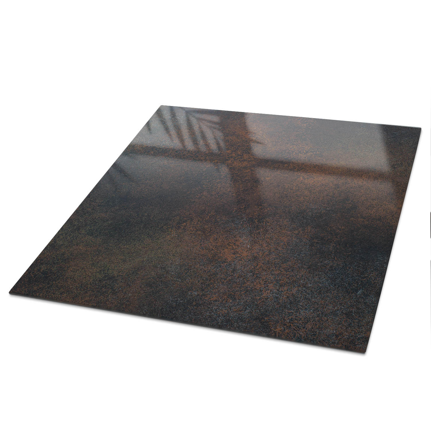 Wallfluent Tischplatte Braun 60x0.4x120 cm