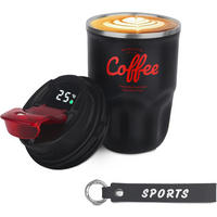 THERMOBECHER Schwarz 0.36L - Schwarz, Kunststoff (0.36L) - Kaket