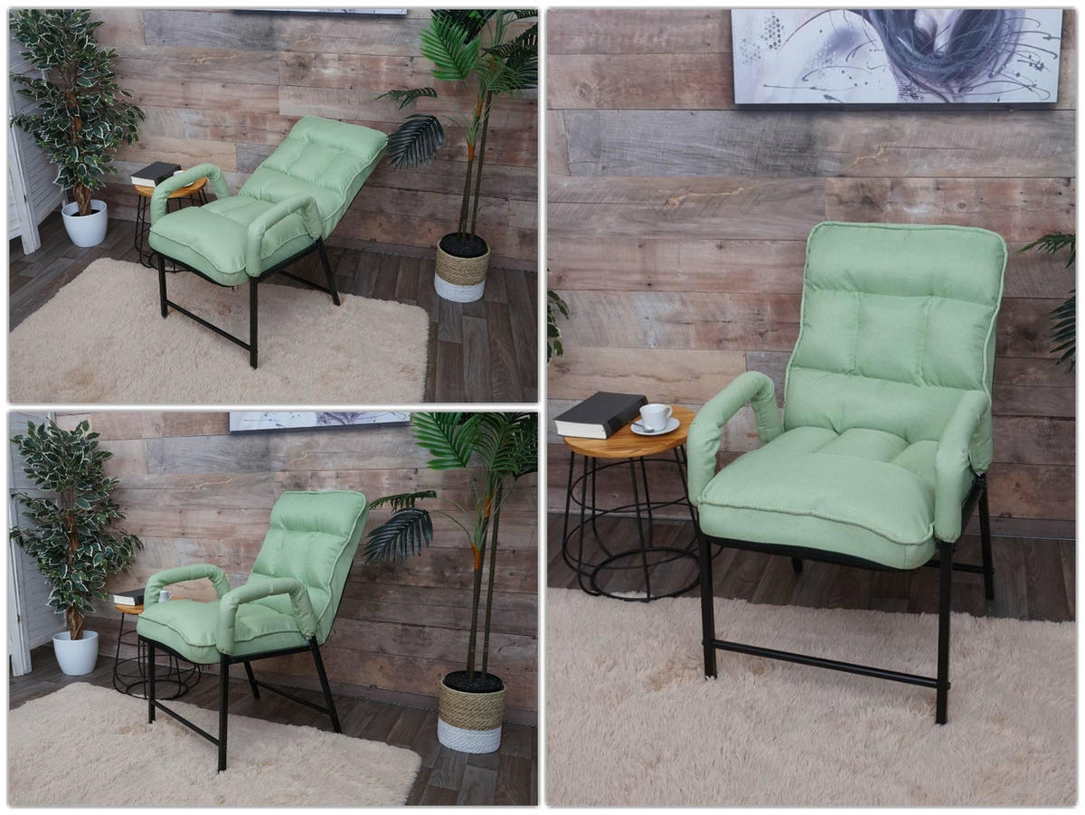 ESSZIMMERSTUHL Hellgrün - Hellgrün, Textil (57/96/111cm) - MCW