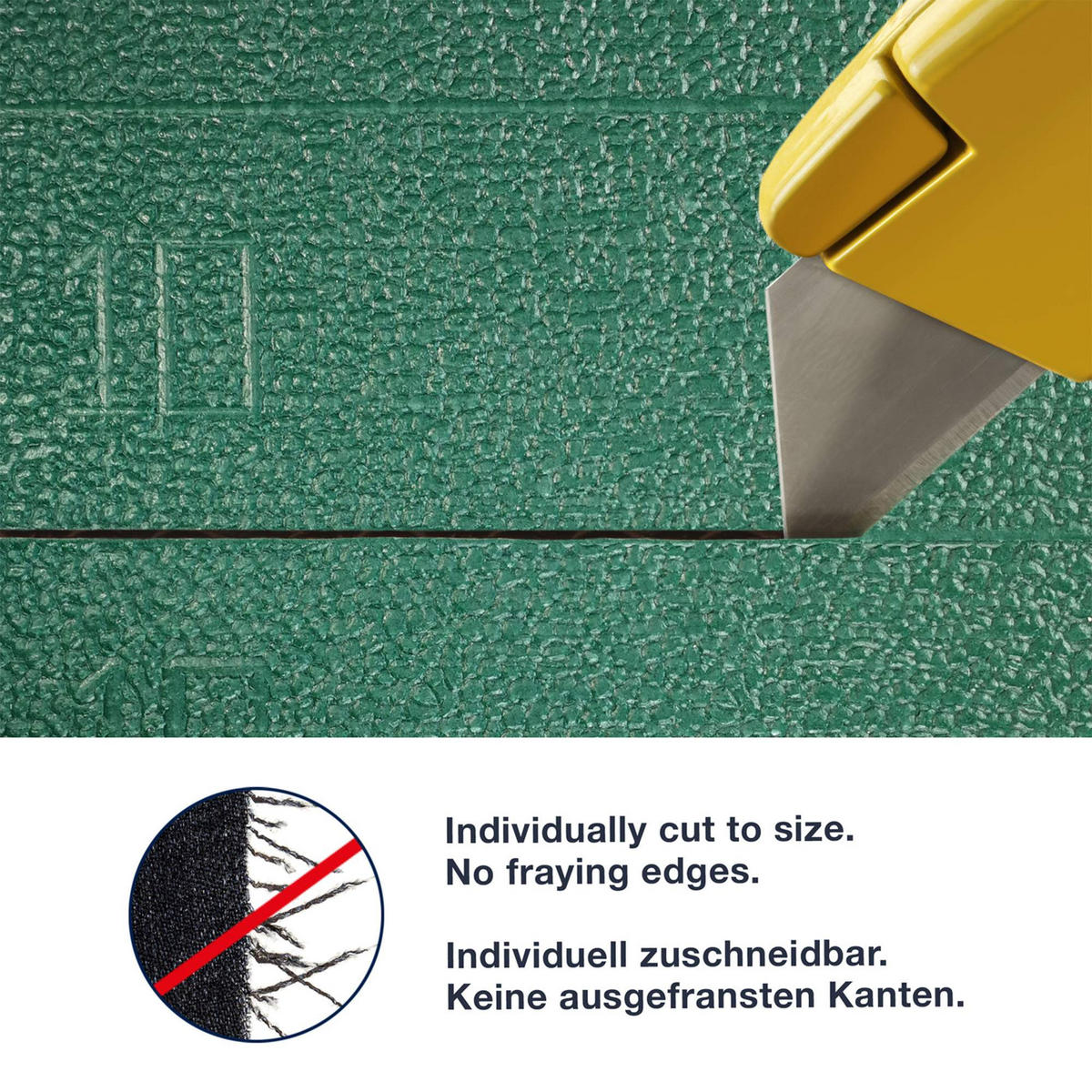 KÜCHENLÄUFER OLIVIO - Grün, Textil (50/240cm) - WohnDirect