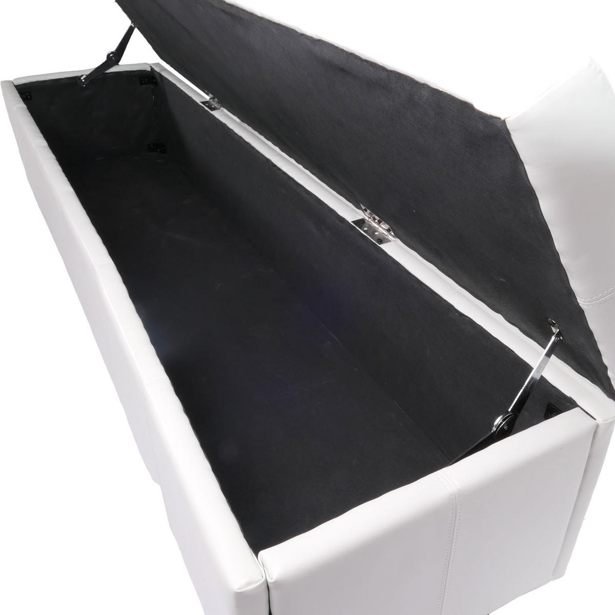 GARNITUR XXL Weiß 5-teilig-Set - Weiß, Leder - MCW