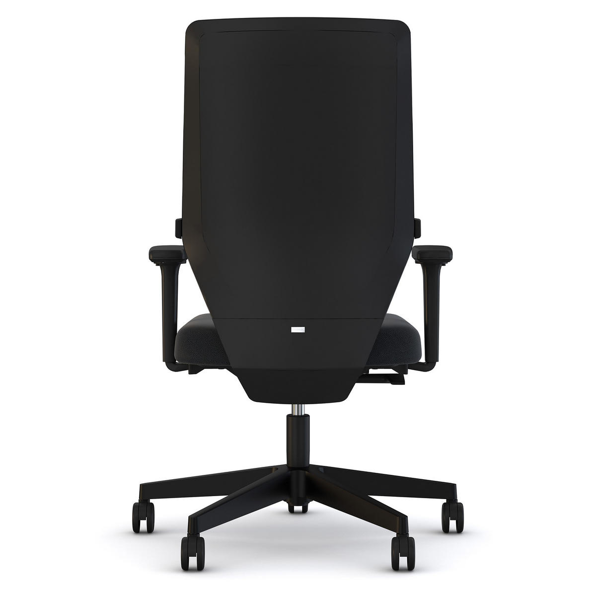 DREHSTUHL Bürostuhl Streamo mit Polsterrücken / Keine Schwarz Ergonomischer Polsterrücken - Schwarz, Textil (48/116/63.5cm) - ASSMANN