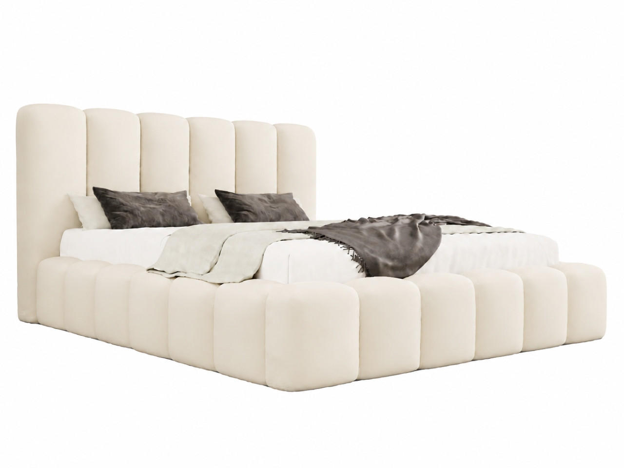 Emlar Home Polsterbett Beige 200x200 cm