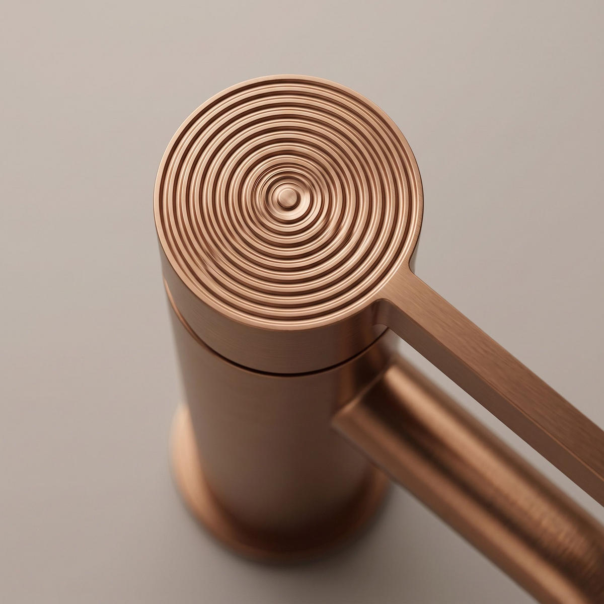 WASCHBECKENARMATUR Rea Foster Brush Copper - Kupferfarben, Metall (5/18.2/12cm) - REA