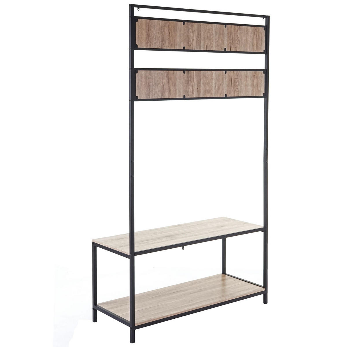 STANDGARDEROBE Braun - Braun, Holzwerkstoff (102/184/41cm) - MCW