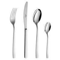 BESTECKSET Onda Silber 49.5/36.5/10 cm Metall - Silberfarben, Metall - Mondex
