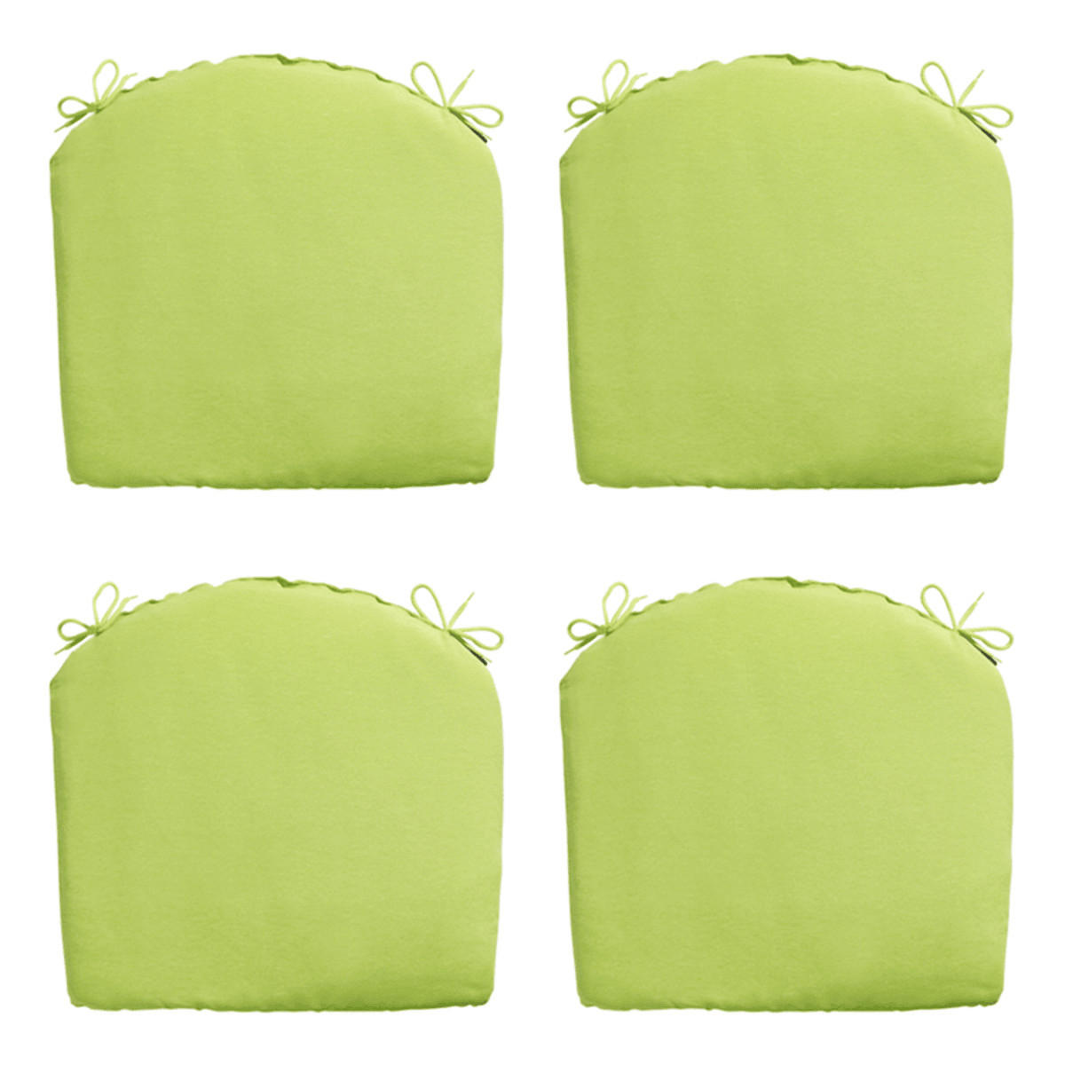 SITZKISSEN Panama 46/48 cm 4er-Set - Limette, Textil (48/4/46cm) - Madison