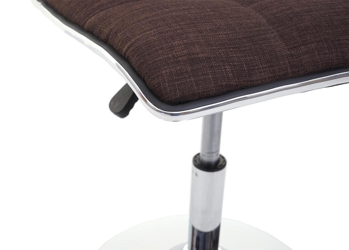ESSZIMMERSTUHL 2er-Set 103x43x54cm Sitzhöhe 41cm Stoff/Textil Braun - Braun, Textil (43/103/54cm) - CHEFGASTRO