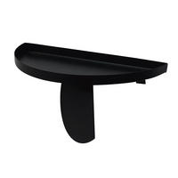 WANDREGAL Melik in Schwarz 25 cm - Schwarz, Metall (15/22/25cm) - LaLe Living