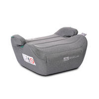 SITZERHÖHUNG i-Size Magellan grau (125-150cm) Bezug waschbar, Booster - Grau, Kunststoff (42/21/34cm) - Lorelli