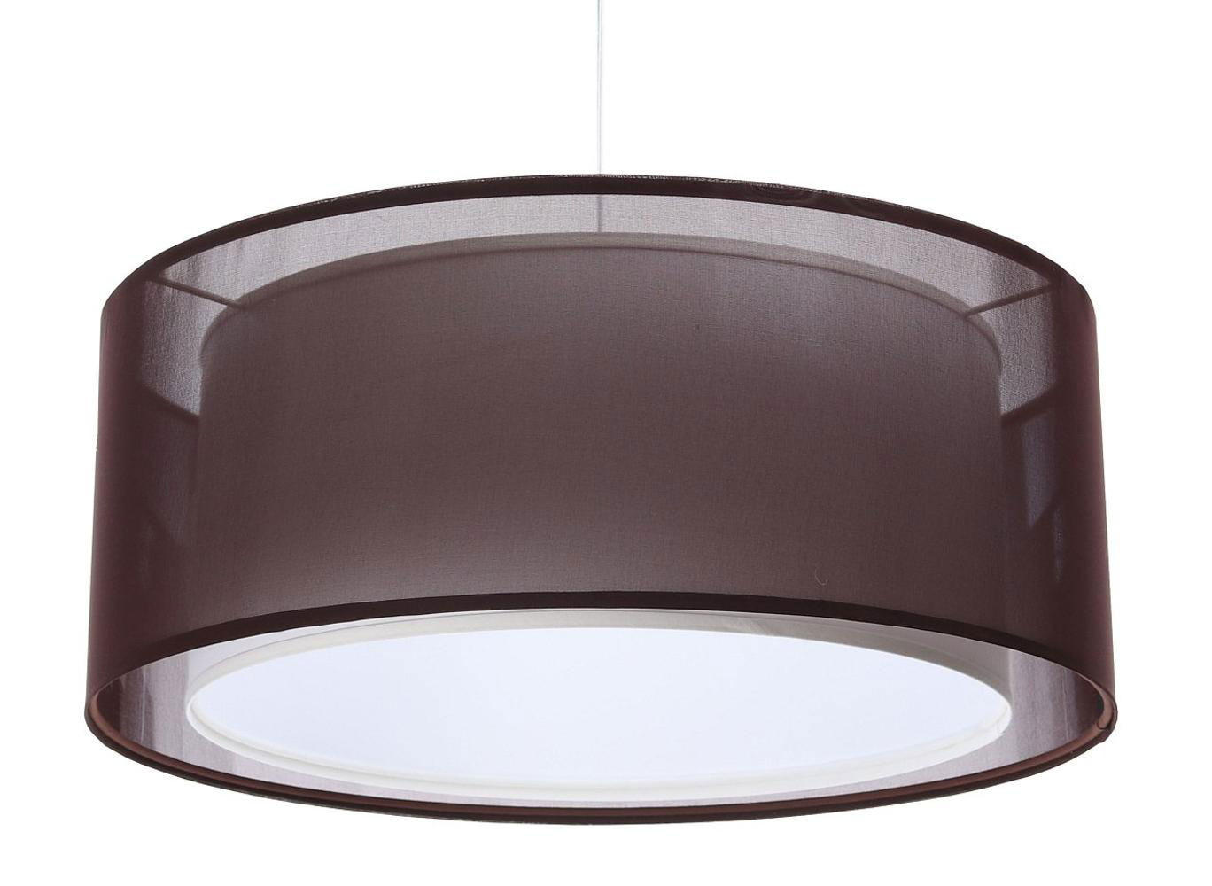 HÄNGELEUCHTE Weiß 50/20 cm - Weiß/Braun, Kunststoff (50/1.2/20cm) - ONZENO