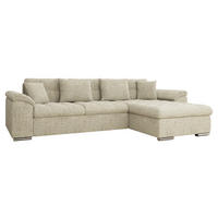 ECKSOFA Diana Premium, Seite: Rechts - Sandfarben, Holz/Textil (280/160cm) - MIRJAN24