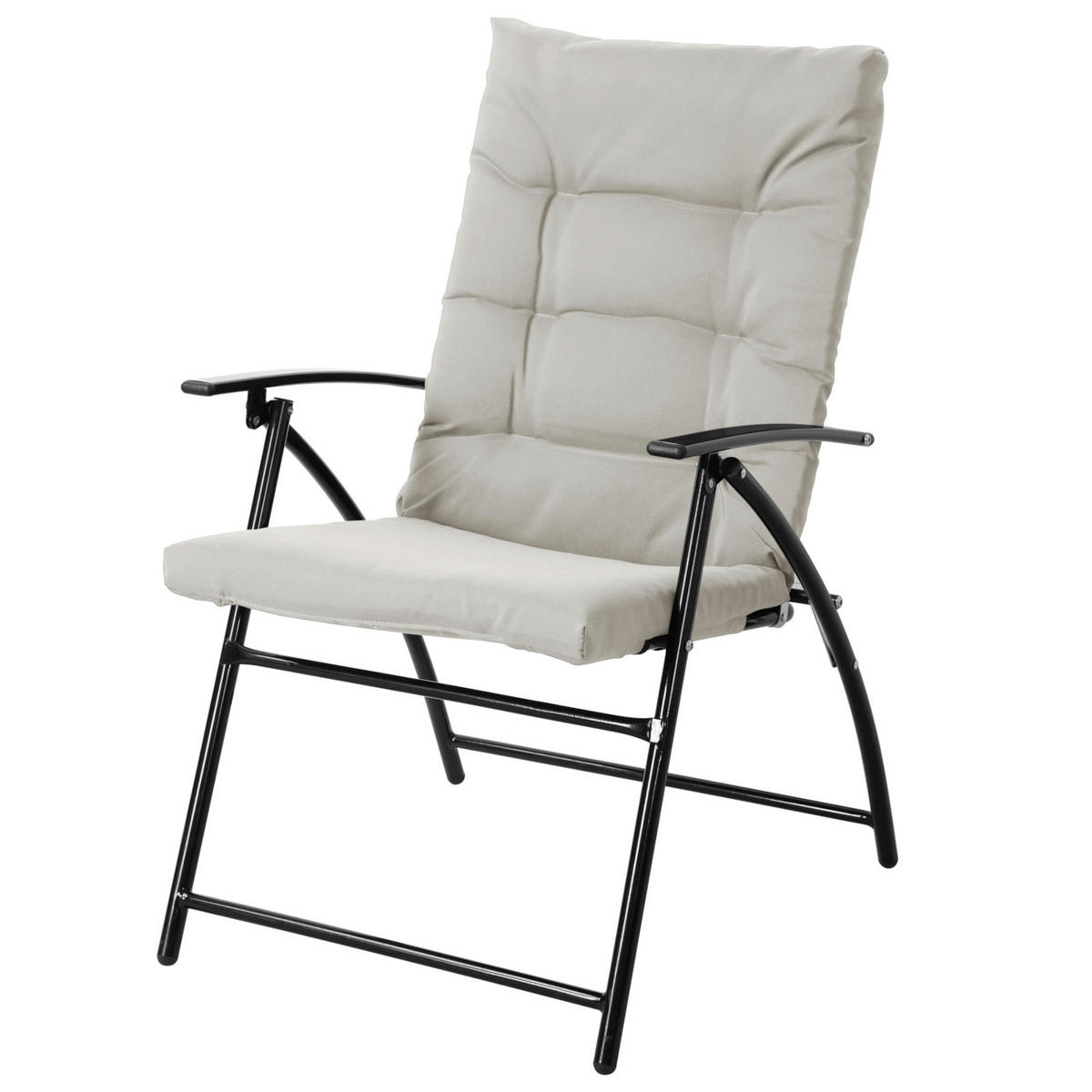 SITZGRUPPE Ventura Beige 3-teilig - Beige, Metall - SVITA