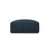 POUF Ruby aus strukturiertem Stoff marineblau - Blau, Textil (93/40/93cm) - Micadoni