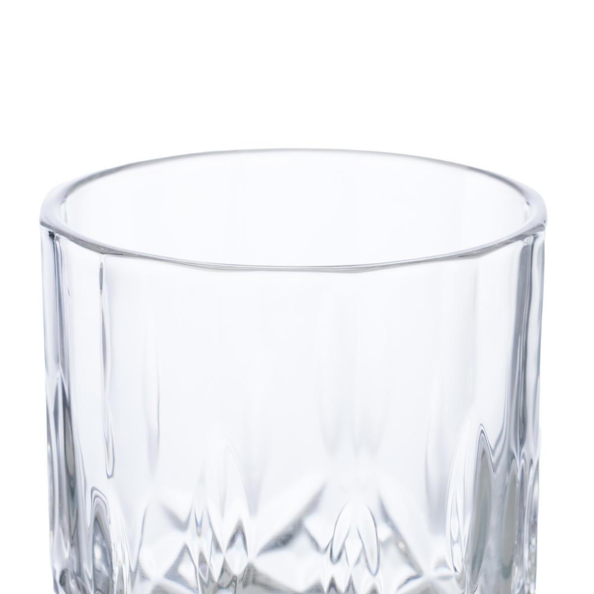 4XSKLENICE na whisky - průhledná, sklo (0.3L) - Relaxdays