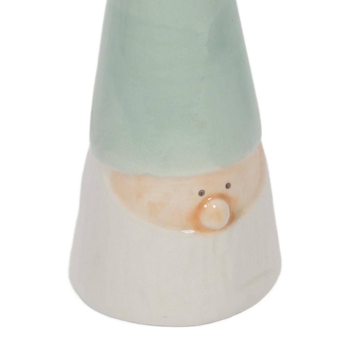 WEIHNACHTSDEKO Wichtelmännchen 5,7/5,7/15 cm - Grün, Keramik (5.7/15/5.7cm) - Home Styling Collection