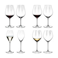 GLÄSERSET Performance transparent 8er Set - Transparent, Glas - Riedel