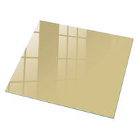 GLASPLATTE 80x60 cm – Senffarbe - Pink, Glas (0.4/80/60cm) - ArtPrintCave