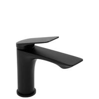 WASCHBECKENARMATUR Rea Avalon Black Low - Schwarz, Metall (17.5/16/17.5cm) - REA