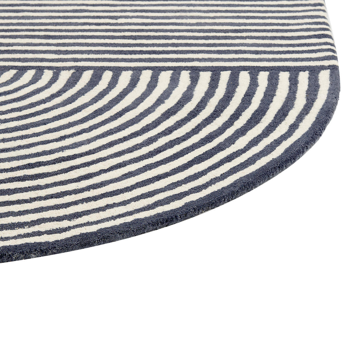 KURZFLOR-TEPPICH Kweta 200/140 cm - Weiß, Textil (140/200cm) - Beliani