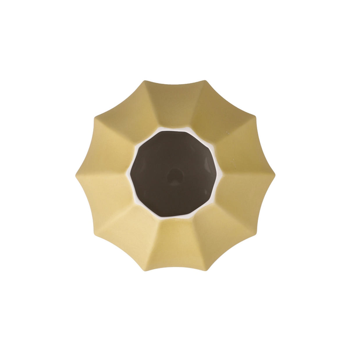 VASE Concave Colori champagner 16 cm - Champagner, Keramik (16cm) - Goebel